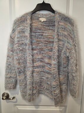 Altar'd State Shaggy Eyelash Knit Cardigan